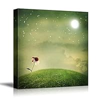 Canvas Wall Art Birds, Flowers, Owls, Butterflies Canvas Prints Home Artwork Decoration for Living Room, Bedroom - 12x12 inches