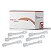 Lumenon Child Safety Locks - Latches to Baby Proof Cabinets, Drawers, Appliances, Toilet Seat - No Drilling - Adjustable Length - 6 Pack, White