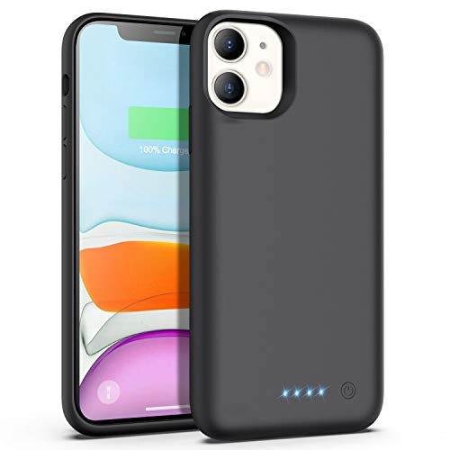 LanLuk Battery Case for iPhone 11, 6800mAh Portable Protective Charging