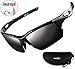 Polarized Sports Sunglasses for Men & Women,Ultra tough & lightweight frame with UV400 HD lens