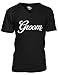 Groom Men's V-neck T-Shirt Tee