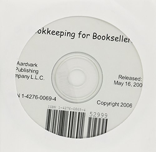 Bookkeeping for Booksellers by Michael E. Mould (CD-ROM)