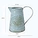 VANCORE Rustic Style Shabby Chic Large Metal Vase Pitcher