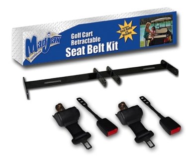 Golf cart madjax universal retractable seat belt kit