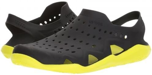 crocs tennis ball green