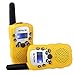 Retevis RT388 Kids Walkie Talkies,Toys Gifts for 6-12 Year Old Girls Boys,Long Range Toy Walkie Talkie,Birthday Gifts Outdoor Camping(Yellow 1 Pair)
