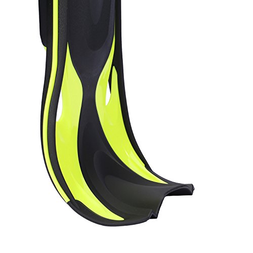 Speefish Diving Short Open Heel Training Fins, Snorkel Dive Flippers with Extra Fin Strap and Mesh Bag for Travel Snorkeling Swimming (Kelly, L/XL) - Thumbnail 4