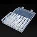 DCDEAL Large Size 24 Compartments Adjustable Plastic Electronics Parts Gadgets Tool Storage Box Case Craft Beads Jewelry Box Sewing Box Organizer Container Divider