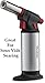 Gourmia GGL9910 Gas Lighter Professional Culinary Torch for Crème Brulee, Sous vide searing & More Measures 14.5 x 6 x 18.5 cm