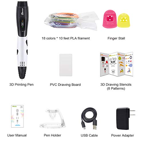 3 TIPEYE+Filament+Refills+Stencils+Doodling