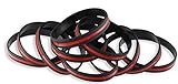 Firefighter Awareness Support Thin Red Line Silicone Wristband Bracelets