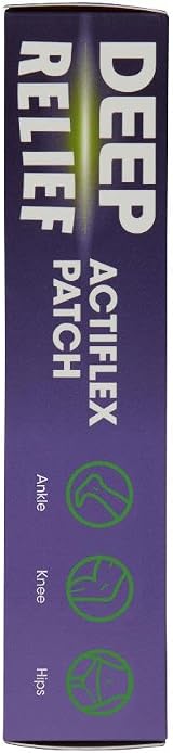 Mentholatum Deep Relief Actiflex Patch Pack of 4 Patches view 3