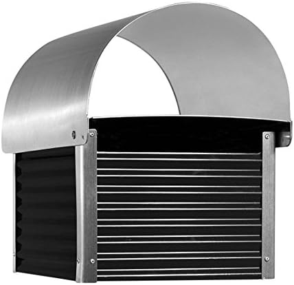 Carrum Letterbox Galvanized Steel/Aluminum Post Mount Mailbox