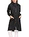 ELESOL Women Rain Jacket Waterproof Long Rain Coats Hooded Windbreaker Lightweight Raincoats Travel Hooded Trench Coats S-3XL
