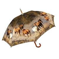 Wild Horses Stick Umbrella by LaSelva Designs