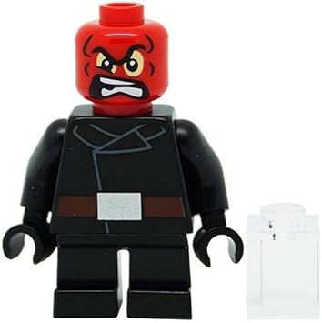 lego red skull minifigure