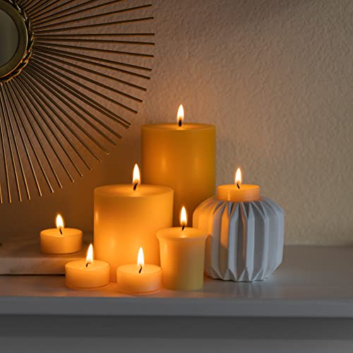 Beeswax Candles 100 Pure Handmade Natural for Gift Home Décor Non