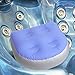 Onner Spa and Hot Tub Booster Seat Pad with Suction Cup, Back Support Bath Spa Pad Soft Inflatable Massage Cushion, Comfortable Durable Suction Seat for Hot Tub & Spa(As Shown)