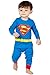 Intimo Boys' Toddler Superman Pajama Set, Blue, 3T