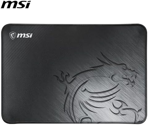 Agility GD21 - Alfombrilla de ratóngaming, Superficie de Tejido Sedoso Gaming, Base Antideslizante - 320 x 220 x 3mm