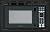 Advent MW912BWDK Black Built-in Microwave Oven with Wide Trim Kit PMWTRIM, Specially Built for RV Recreational Vehicle, Trailer, Camper, Motor Home etc., 0.9 cu.ft. capacity, 900 watts of cooking power and 10 adjustable power levels let you boil, reheat, 