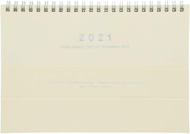 Amazon マークス 手帳 21 スケジュール帳 ダイアリー マンスリー 21年1月始まり A5正寸 ノートブックカレンダー マグネット アイボリー 21wdr Nb3 Iv 手帳 カレンダー 文房具 オフィス用品