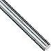 Steel Fully Threaded Stud, Zinc Plated, 3/8