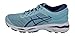 ASICS Women's Gel-Kayano 24 Running Shoe, Porcelain Blue/Smoke Blue/White, 8.5 M US