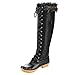 Nature Breeze FF70 Women's Knee High Lace Up Waterproof Insulated Boots