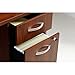 Bush Business Furniture 3 Drawer Mobile File Cabinet, Hansen Cherry