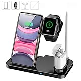 Updated Version Wireless Charger UIKJYY Wireless Charging Stand for iPhone 11 Pro Max X XS XR Xs Max 8 8 Plus and Other Qi Phones Wireless Charging Station Compatible Apple Watch Series Airpods
