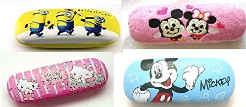 Shopkooky Stylish Cartoon Printed Goggle CASE for Kids Goggle Premium Quality Product Summer Offer Perfect Birthday Gift Return Gifts Online (MIX6)