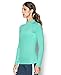 Under Armour Women's ColdGear Armour Mock, Crystal/Nova Teal, Medium