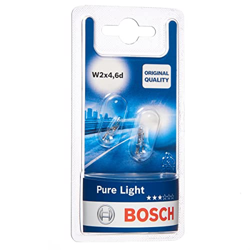 Bosch (286 Pure Light Halogen Headlight Bulbs, 12 V 1,2 W