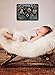 Chalkboard Style Baby Monthly Milestone Photo Prop 9 inch by 12 inch Metal Tin Sign with Holes to Hang - Customize with Liquid Chalk Markers (Not Included) HDG-1044
