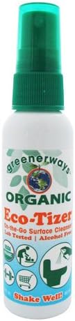 New - Greenerways Organic Eco Tizer Counter Display - 2 oz - Case of 12
