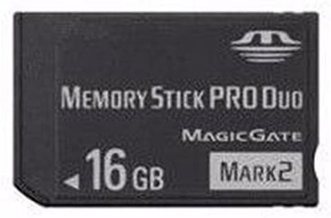 Polly1986 Original High speed memory stick Pro- HG 16GB (Mark 2)PSP Accessories for Sony camera (Black)