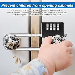Combination Lock,4 Digit Combination Lock 3/8Inch