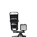 Hot Shoe Mount TTL Dual Holder KONNWAN Hot Shoe Flash Speedlite Light Trigger Splitter Double Hot Shoe Adapter Mount Holder for Nikon DSLR Camera Camcorder