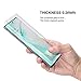 1st Guard [2 Pack] Galaxy Note 10 Plus Screen Protector,Fingerprint Reader Full 3D Curved Edge Coverage Tempered Glass HD Clear Case Friendly for Samsung Galaxy Note 10 Plus and Note 10+ 5G