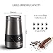 Zupora Electric Coffee Grinder Portable Spice Grinder Large Capacity Blade Coffee Grinder with Removable Stainless Steel Bowl One-Touch Control with Spoon for Spice Herbs Nuts Grains