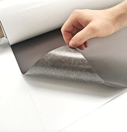 Magnetfolie selbstklebend 620mm x 300mm x 0,5mm Top Qualität\