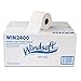 Windsoft 2400 Single Roll Two Ply Premium Bath Tissue (Case of 24 Rolls)