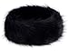 Futrzane Classic Headband - Faux Fur Headbands for Women - Furry Band for Winter (ONE, Black Classic)