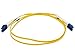 Monoprice Fiber Optic Cable, LC/LC, Single Mode, Duplex - 1 meter (9/125 Type) - Yellow