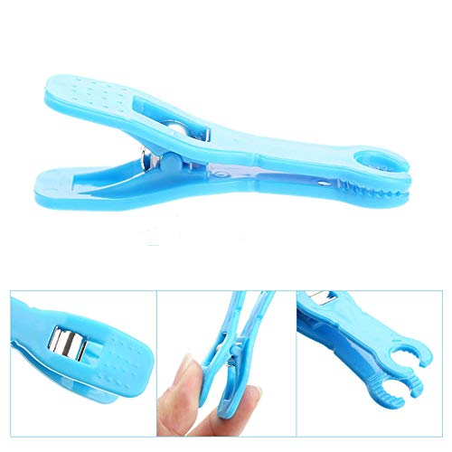 Body Piercing Clamps Tool - Yuelong 25PCS Disposable Round Body Piercing Needle Slot Forcep Clamp Piercing Clip Septum Ear Nose Lip Navel Tattoo Piercing Supplies (Round)