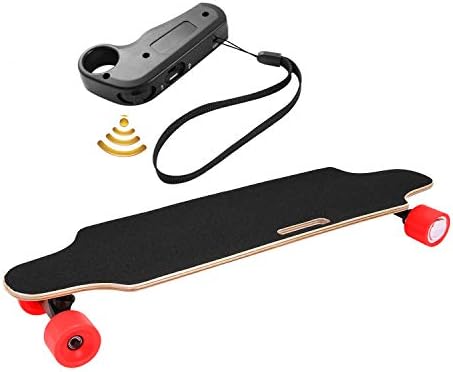 WeSkate Electric Skateboard with Remote Control, Electric Longboard with 7-Ply Rock Hard Maple Deck, Portable Longboard Skateboards for Riders, Kids and Adults