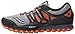 Saucony Men's Xodus Iso Trail Running Shoe, Grey/Orange/Blue, 12 M US