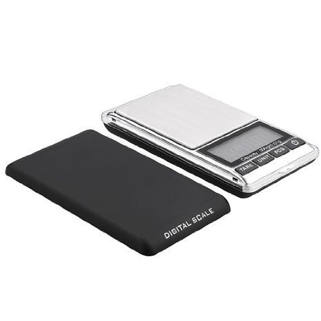 Mini Digital Jewelry Scale,High Precision Pocket Grams Weigh reloading Scale 300g/0.01g with LCD Blacklight for General Laboratory, Commercial, and Educational use - Thumbnail 2