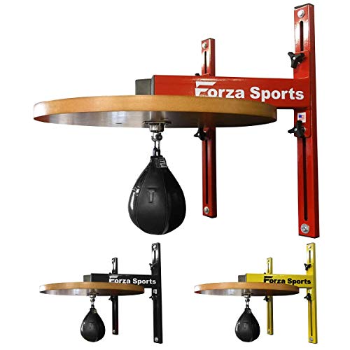 Forza Sports Speed Bag Platform with Hypersonic Swivel Knockout Red
